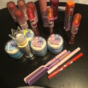 Hello Kitty Lip Balm & Gloss Pink and Red Collection
